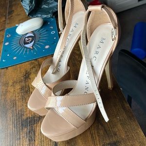 Marc defang pageant shoes:)